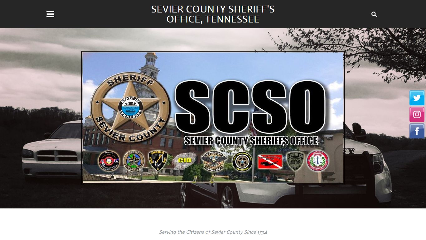 Sevier County Sheriff's Office, Tennessee